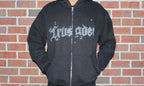 All Black Crusader Zip up